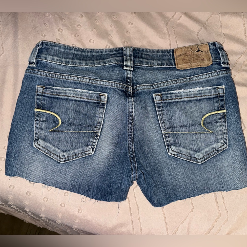 American Eagle Outfitters Light Blue Denim Shorts